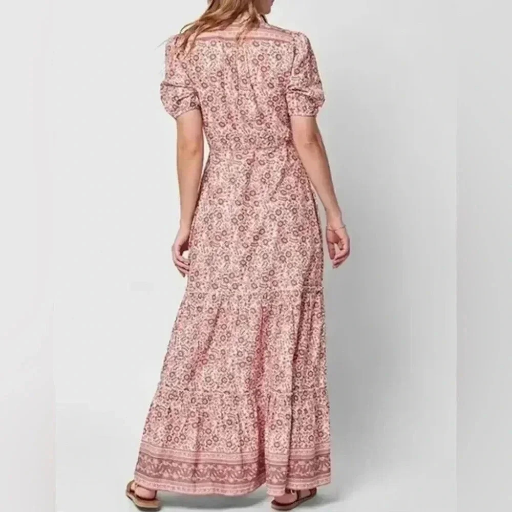 NWT Faherty Women's Orinda Maxi Dress - Picture 9 of 10